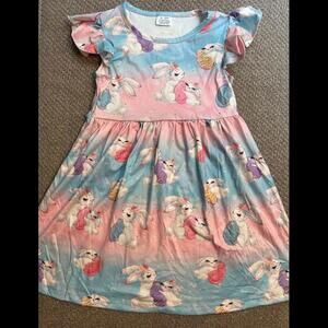 girls 5/6 EASTER dress-NEW